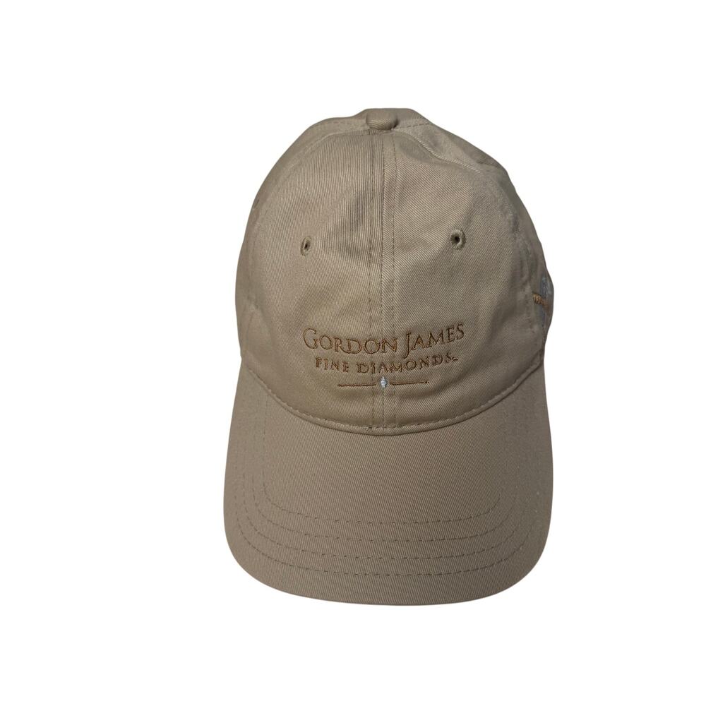 Gordon James Fine Diamonds Bellevue Tan Baseball Cap - Boutique Promo Hat